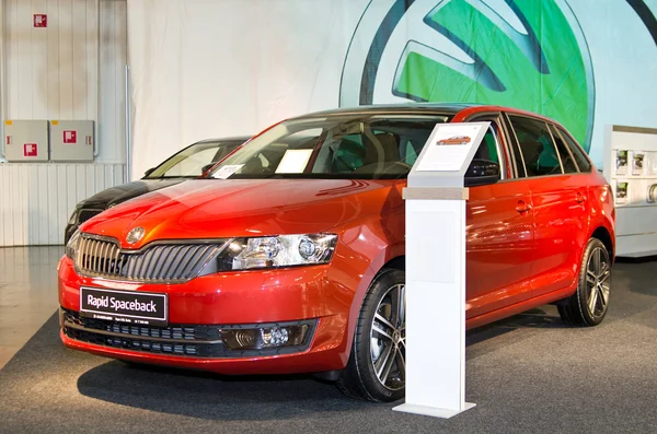 Skoda Rapid Spaceback — Fotografia de Stock