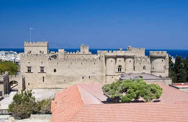 Palace of the Grand Master of the Knights of Rhodes — Stock Photo, Image