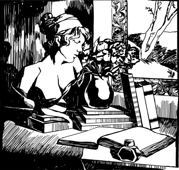 working zone of creative person