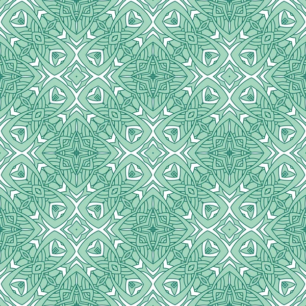 アール ヌーボー スタイルで描かれた美しいベクトル パターン — ストックベクタ
