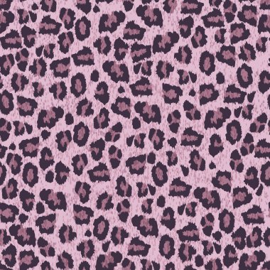 Purple leopard huid