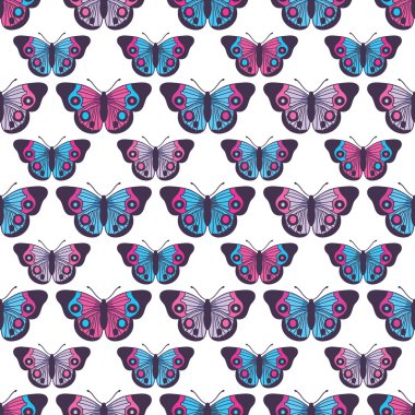 Kelebekler ile desen