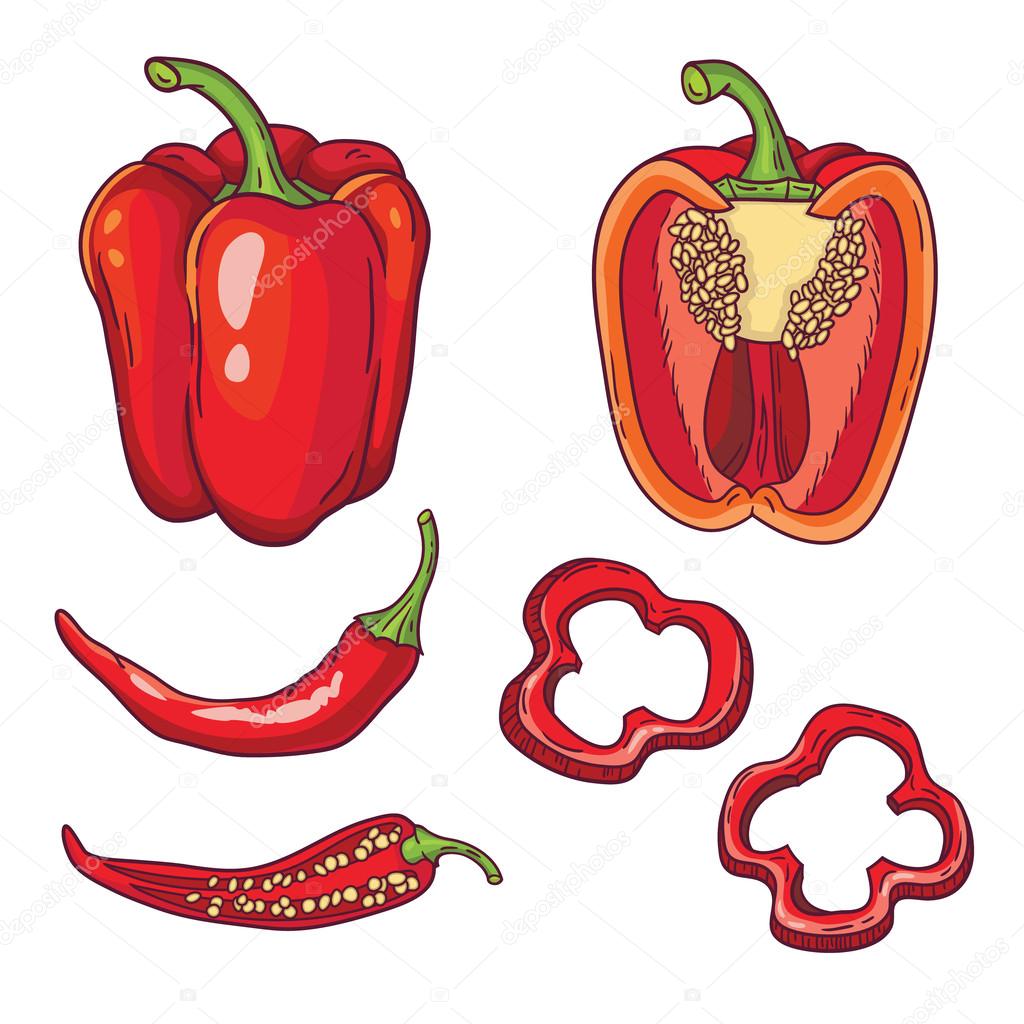Peppers set