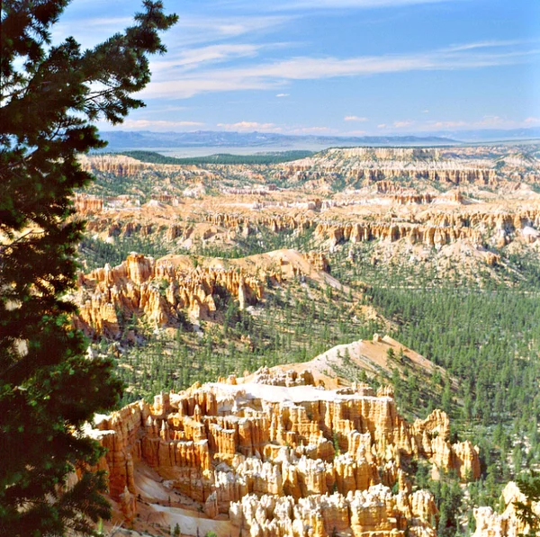 Inspiration Point ~ Bryce Canyon National Park — Stock Photo, Image