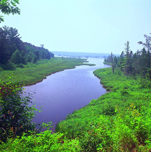 Big Bay Lagoon On Madeline Island — Stock Photo, Image