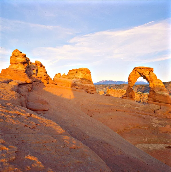 Late Afternoon In Arches National Park — Stock Photo, Image
