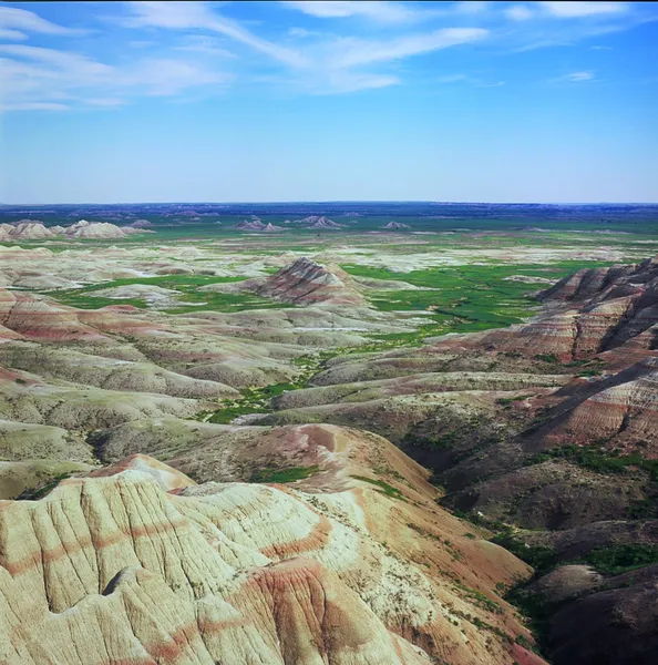 Panorama Point Overlook ~ Parque Nacional Badlands — Foto de Stock