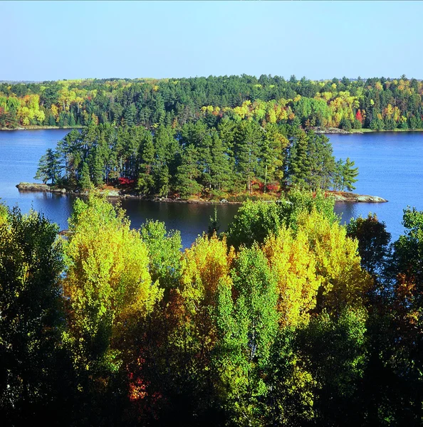 Kabetogama озеро виходять ~ Voyageurs Національний парк — стокове фото