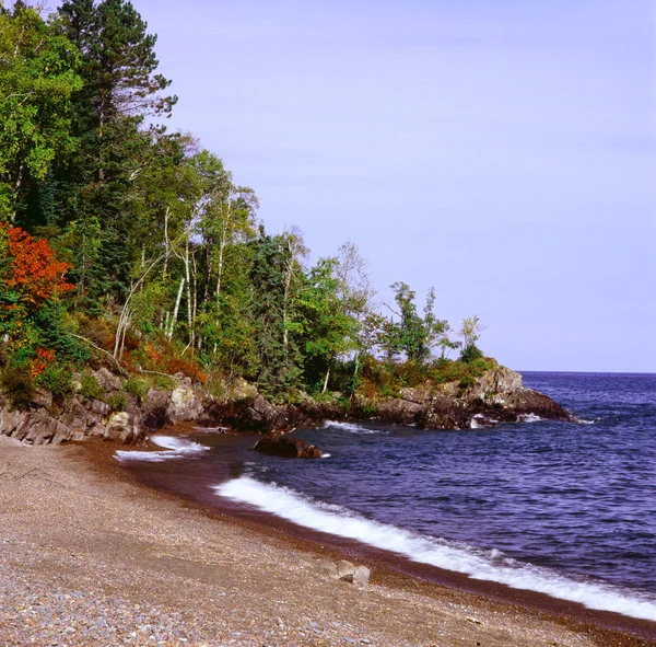 September på north shore - sjön — Stockfoto