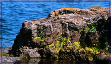 Lake Superior Rockscape clipart