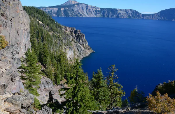 Late Summer Overlook Scenic East Rim Drive Crater Lake National — Stock Photo, Image