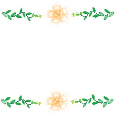 프레임의 꽃çerçeve çiçek