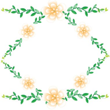 프레임의 꽃çerçeve çiçek