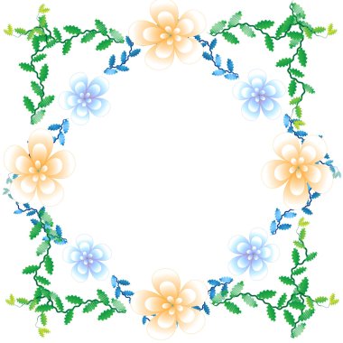 프레임의 꽃çerçeve çiçek