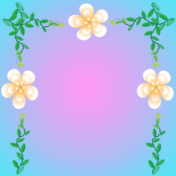 Fiore di cornice — Foto Stock