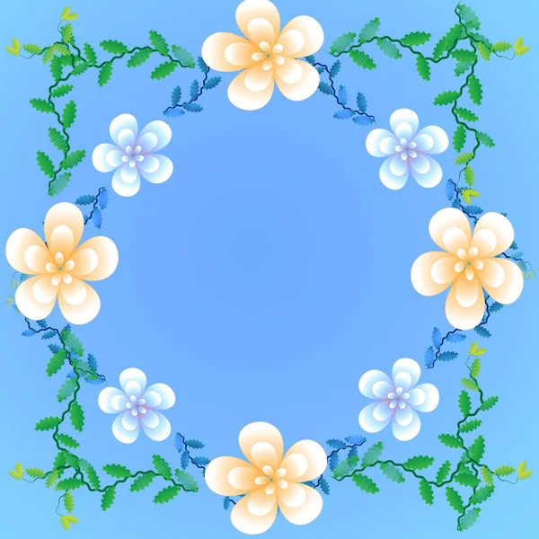 Flower of frame — Stock Photo, Image