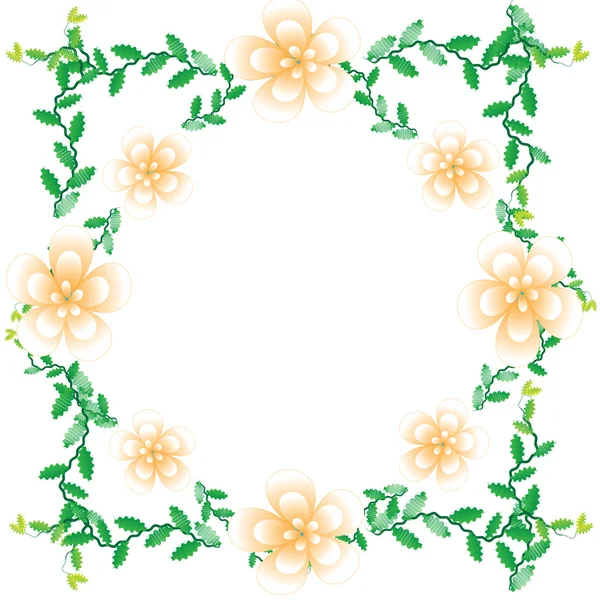 Flower of frame — Stock Photo, Image