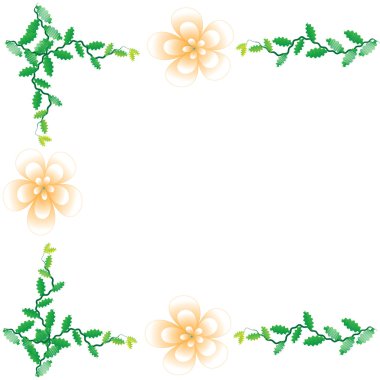 프레임의 꽃çerçeve çiçek