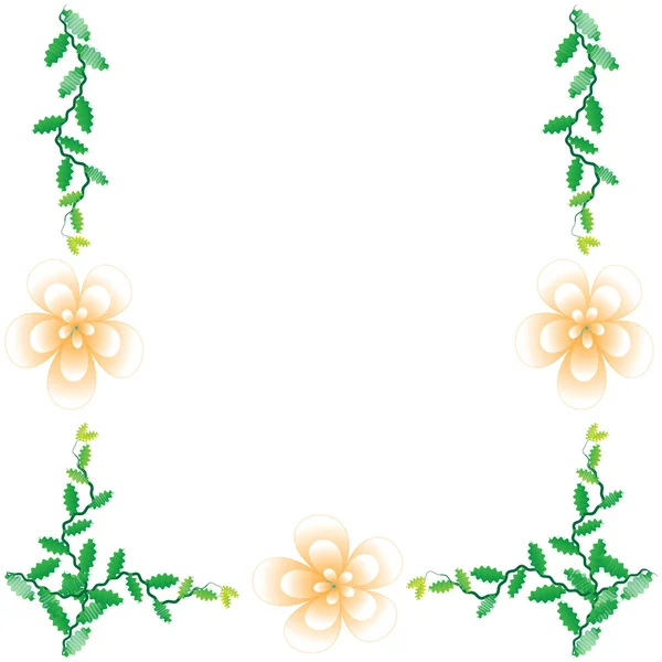 Flower of frame — Stock Photo, Image