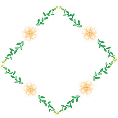 프레임의 꽃çerçeve çiçek