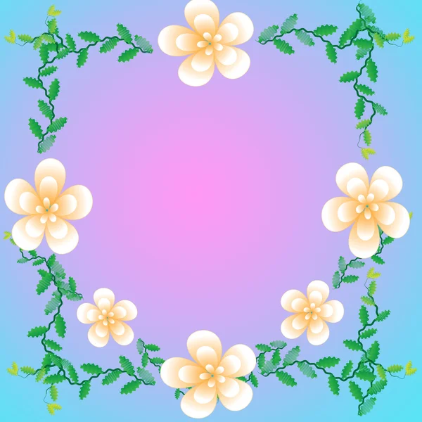 Flower of frame — Stock Photo, Image