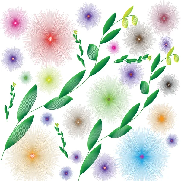 Blumentapete — Stockfoto