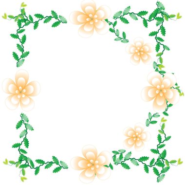 프레임의 꽃çerçeve çiçek