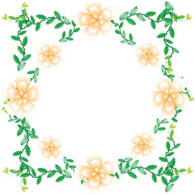 프레임의 꽃çerçeve çiçek