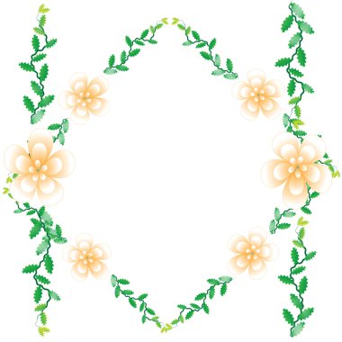 프레임의 꽃çerçeve çiçek