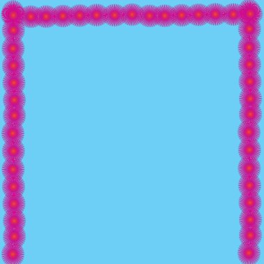 프레임의 꽃çerçeve çiçek