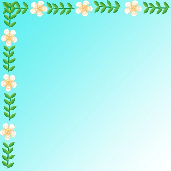 프레임의 꽃çerçeve çiçek — Stok fotoğraf
