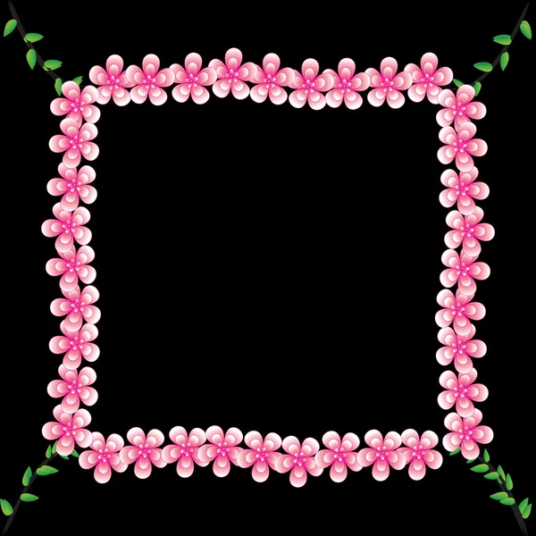 ดอกไม้ของกรอบ — ภาพถ่ายสต็อก