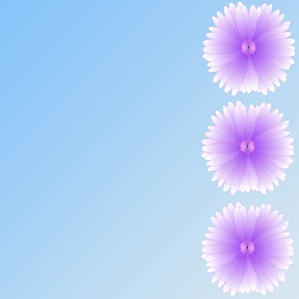 Arka plan üzerinde çerçeve çiçek — Stok fotoğraf