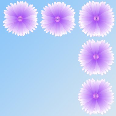 arka plan üzerinde çerçeve çiçek