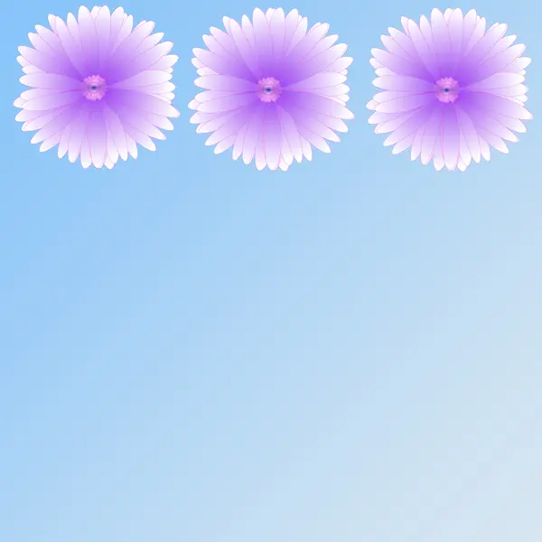 Květ rámce na pozadí — Stock fotografie