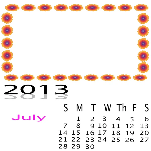 Blomma av kalender på vit bakgrund — Stockfoto