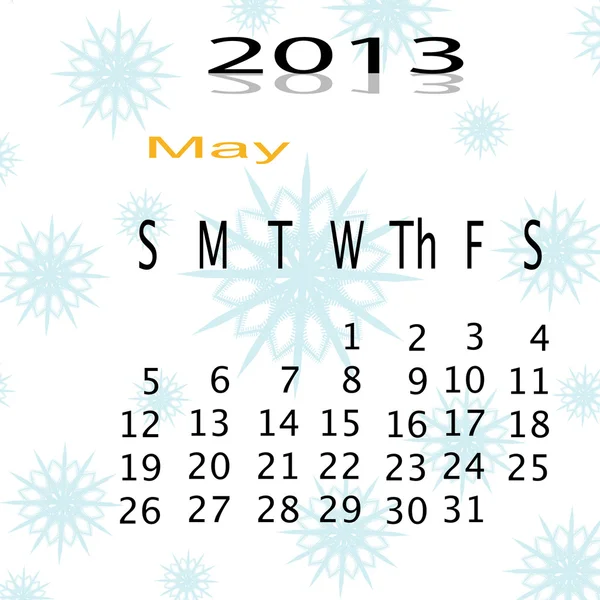 Calender of 2013 — Stock Photo, Image