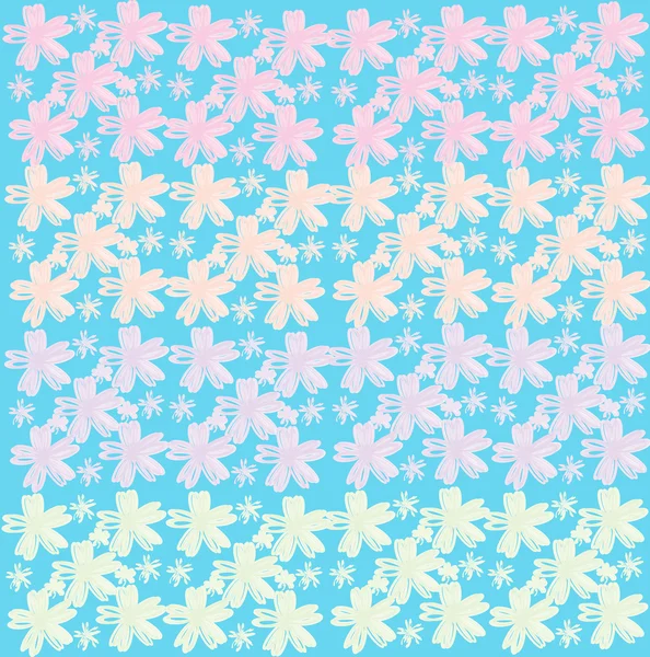 Flower wallpaper of frame on background — Stock Photo, Image