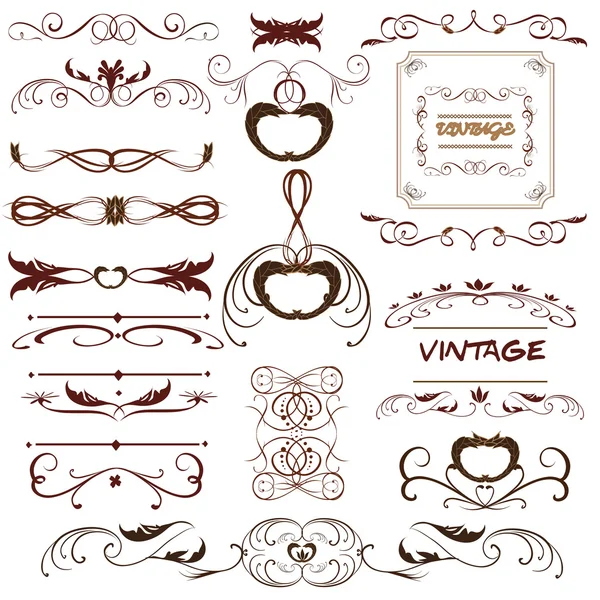 Vintage Vector — Vector de stock