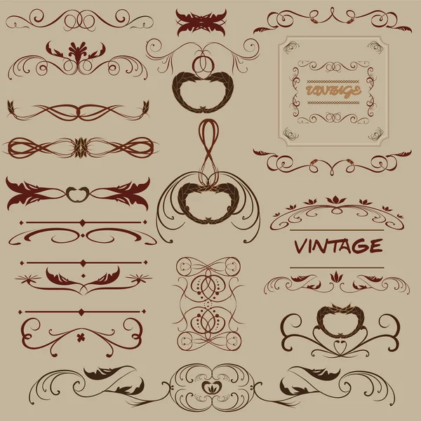 Vector vintage — Stockvector