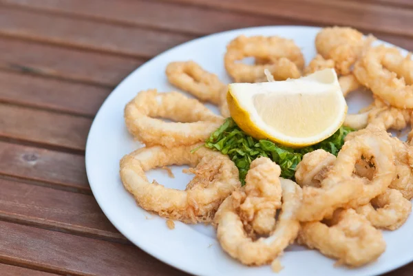 Calamari fritti — Foto Stock