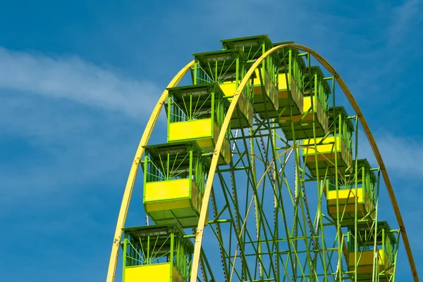 Detail of a ferris wheel — Stock Photo, Image
