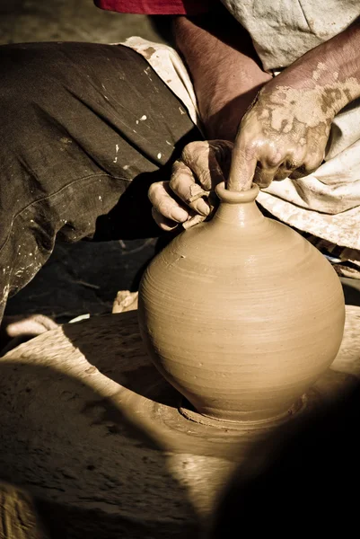 Trabalho de oleiro — Fotografia de Stock