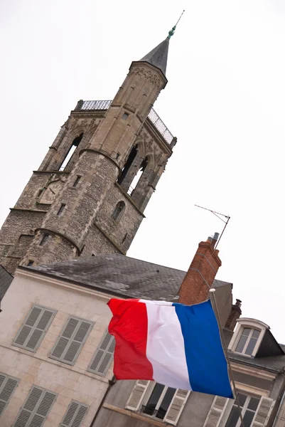 Vlag van Frankrijk — Stockfoto