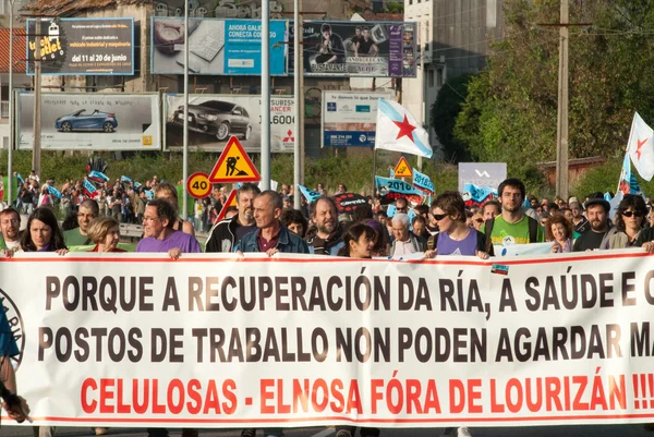 Demonstrationsökologe — Stockfoto