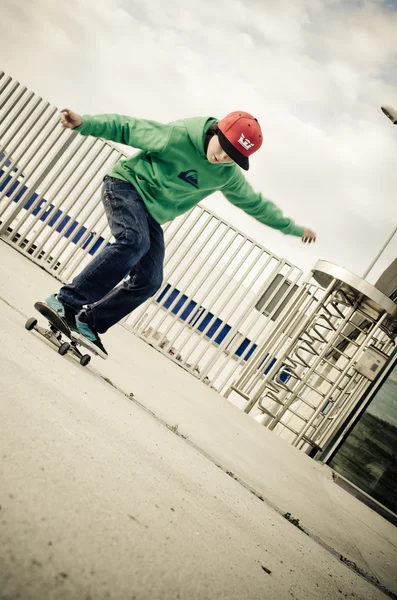 Skate jongen — Stockfoto