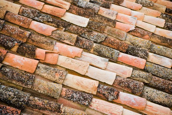 Clay tile roof — Stock Photo, Image