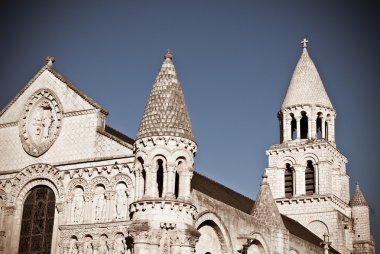 Romanesque church clipart
