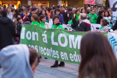 İspanyol protesto