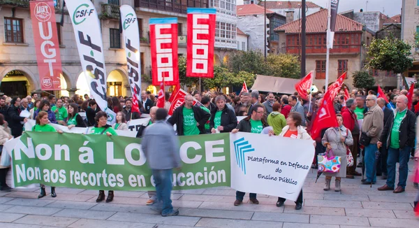 Protesto espanhol — Fotografia de Stock